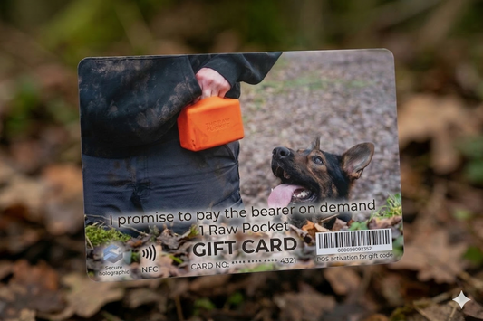The Raw Pocket Gift Card