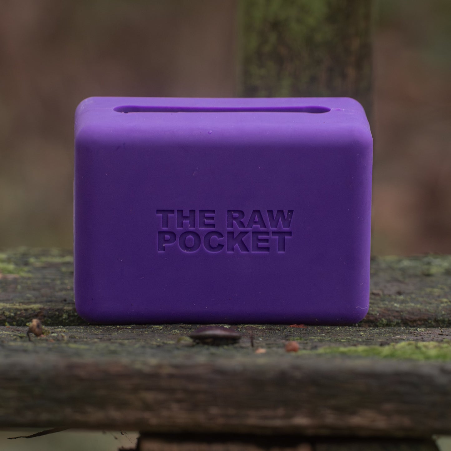 Indigo (Purple) Silicone dog treat pouch, The Raw Pocket dog training pouch