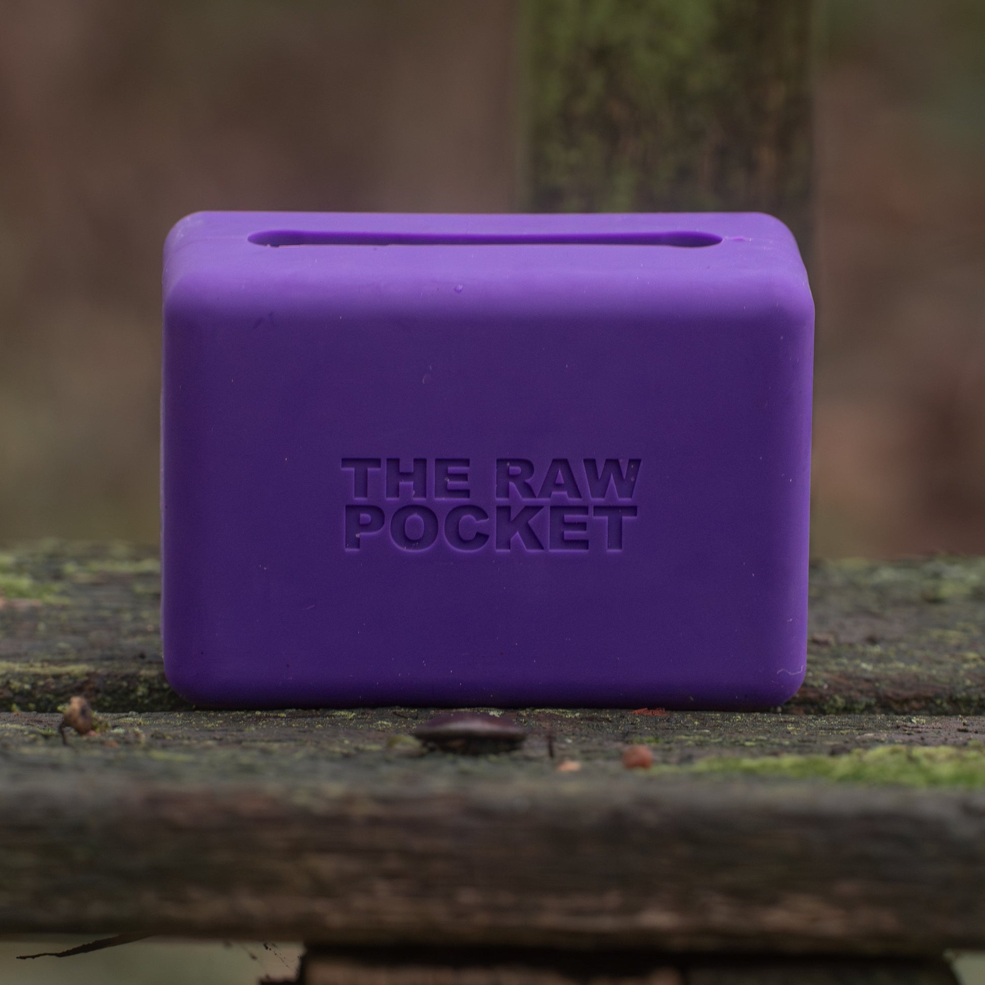 Indigo (Purple) Silicone dog treat pouch, The Raw Pocket dog training pouch